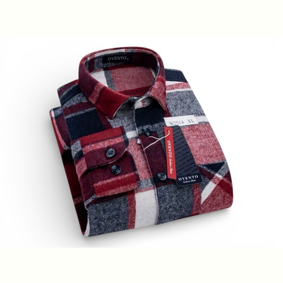 Рубашка Verton W2514 bordo
