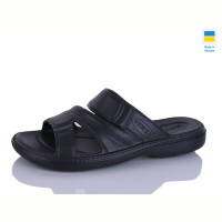 Шлепки M&L  Alex13 B12 чорний