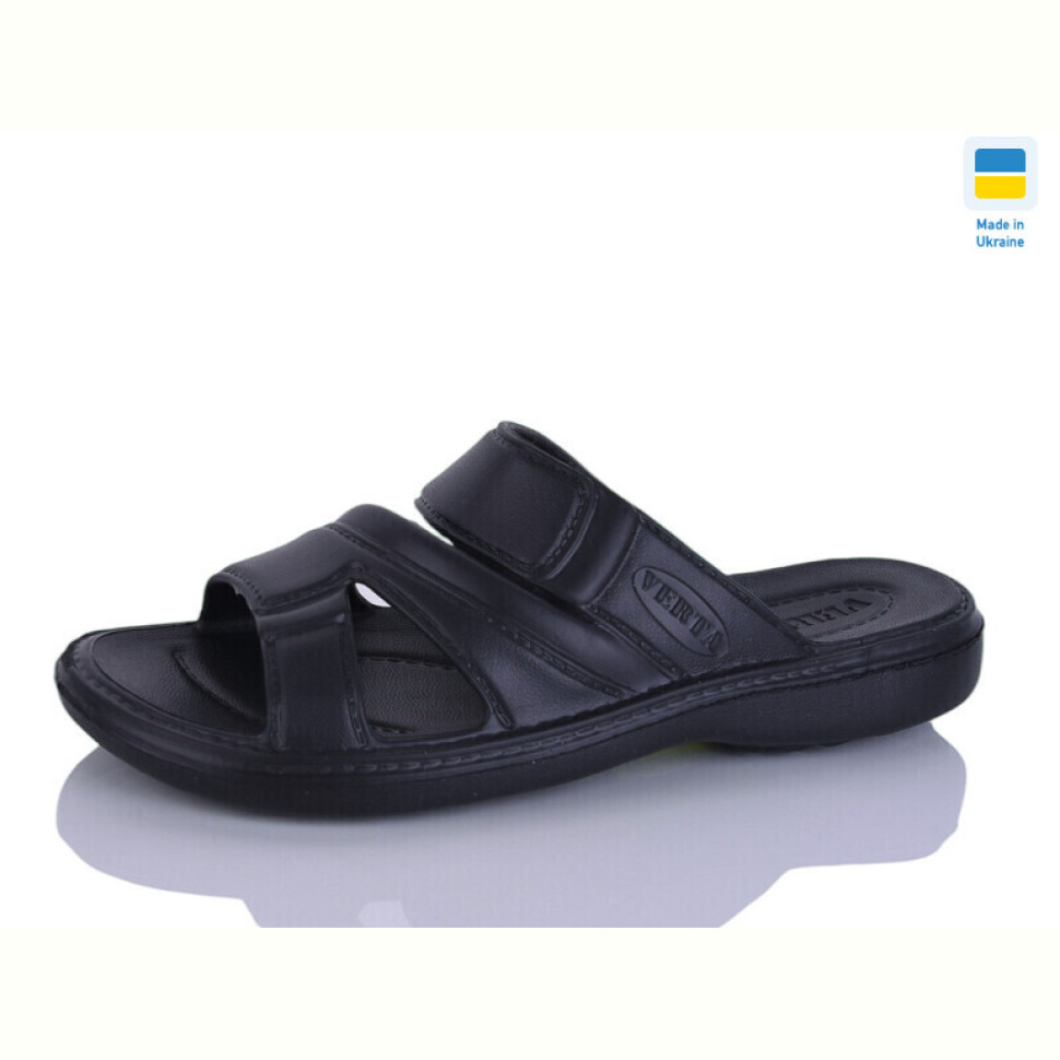 Шлепки M&L  Alex13 B12 чорний