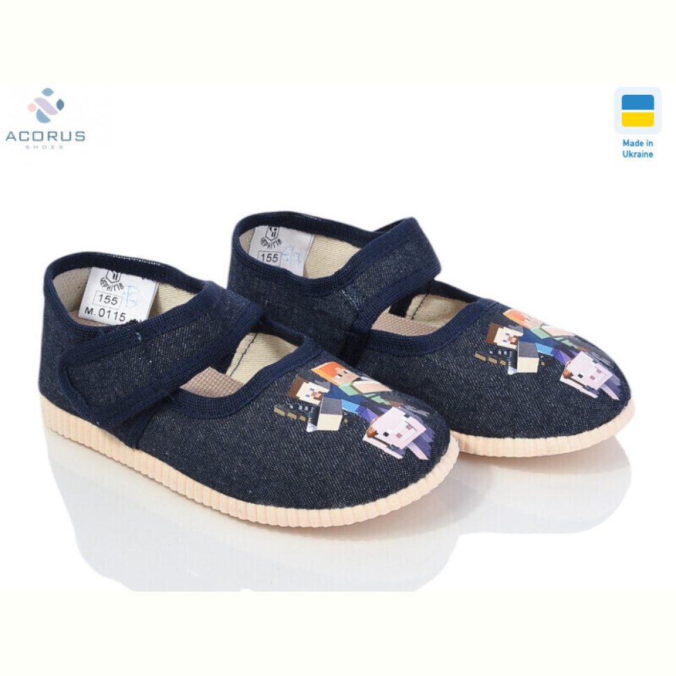 Тапки Acorus 0115 синій
