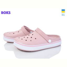 Кроксы Roks 1004 пудра