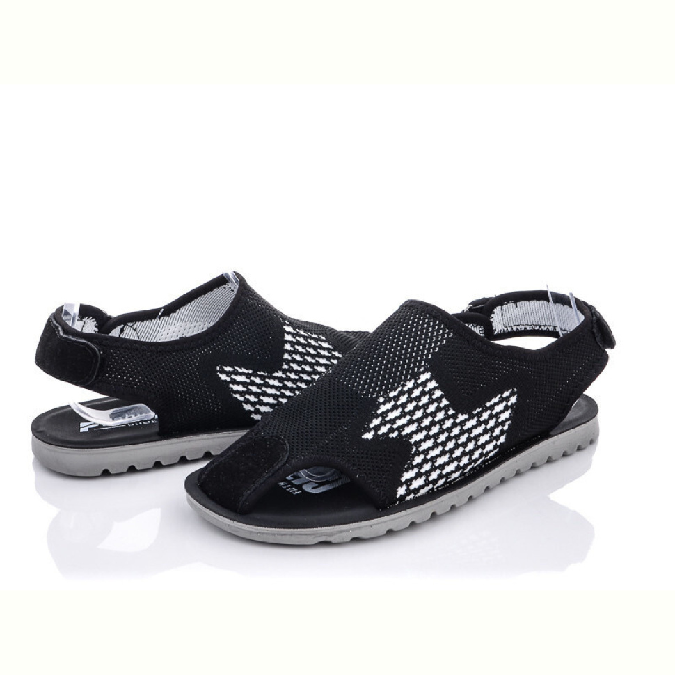 Сандалии Violeta M201-10 black-white
