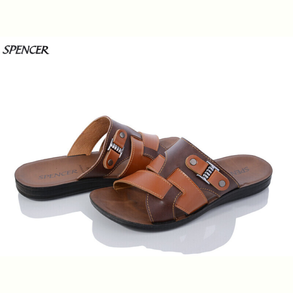 Шлепки Spencer 10575 brown
