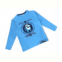 Батник Kids-modnik 4391 блакитний міньйон