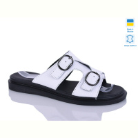 Шлепки Sali 112 білий к.