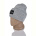 Шапка Королева 9-17 grey