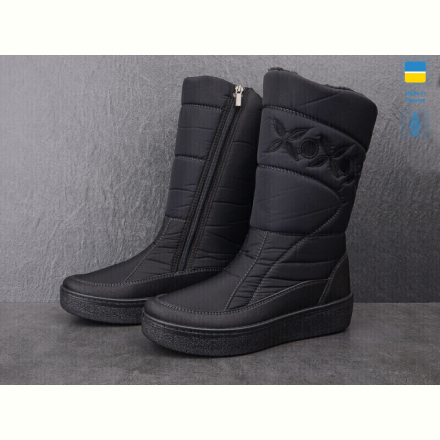 Сапоги Lvovbaza Paolla 250 чорний