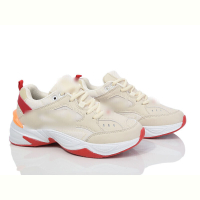 Кроссовки Violeta HD62-B1897-11 beige-red