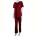 Пижама Obuvok 10202 bordo (04077)