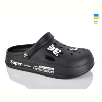 Кроксы Lot Shoes N108 чорний