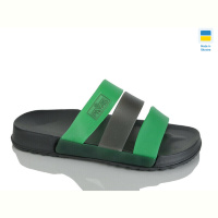 Шлепки Крок Люкс зелений