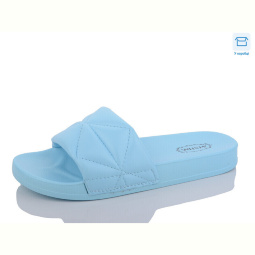 Шлепки Hongquan X42 blue