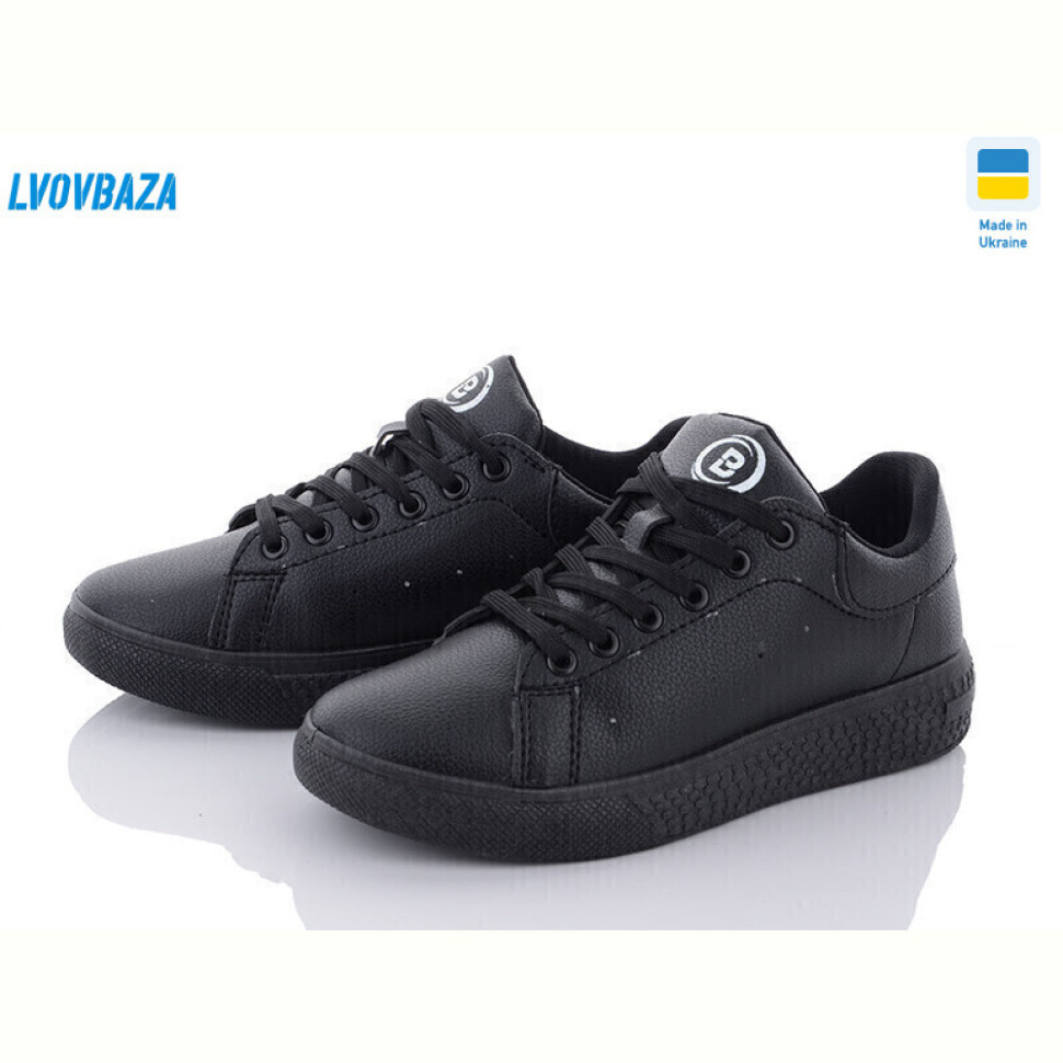 Кроссовки Lvovbaza B&R 111 чорний чп.
