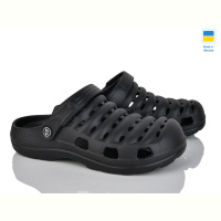 Кроксы Vladimir DS сабо3 чорний підліток