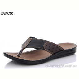 Шлепки Spencer 3555 черный