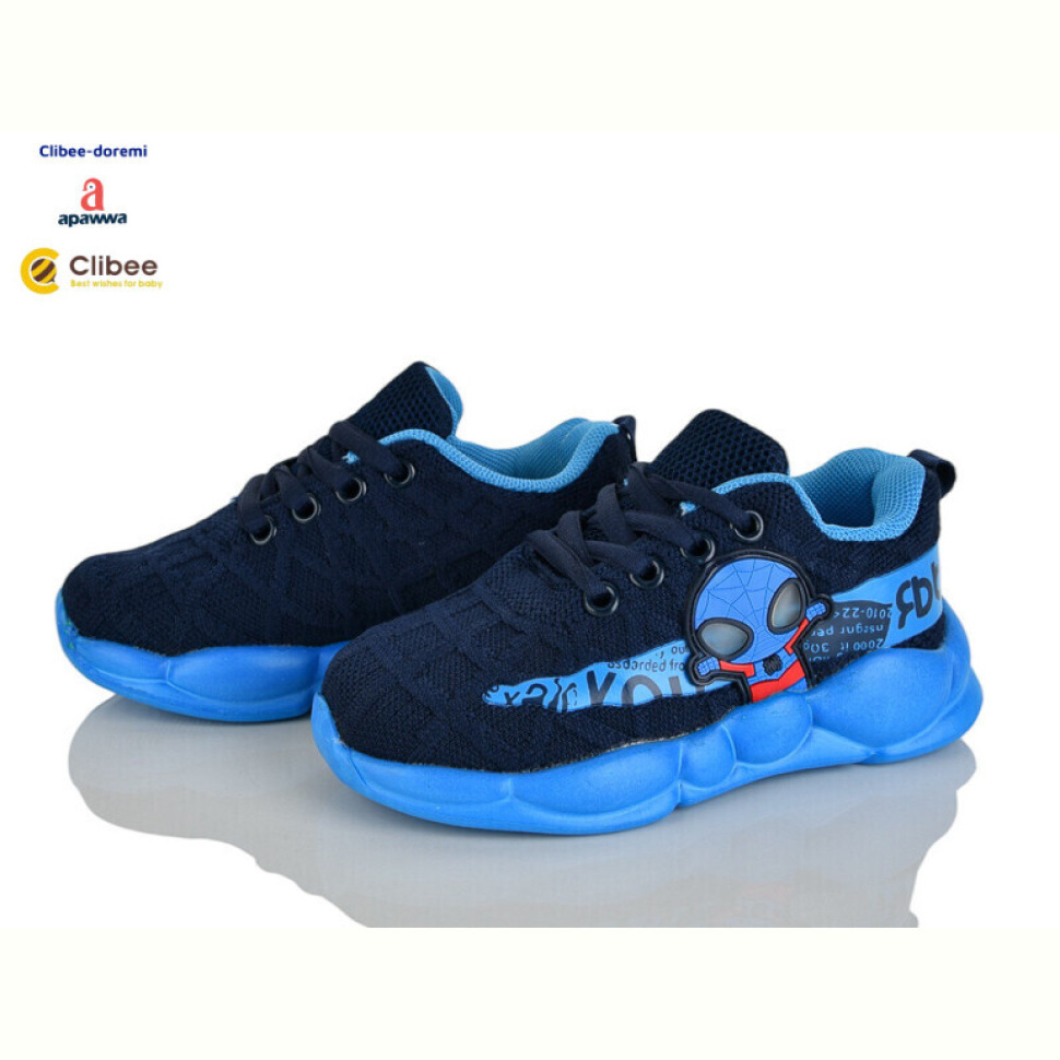 Кроссовки Clibee-Doremi AC908-2 blue-blue Кроссовки Clibee-Doremi AC908-2 blue-blue