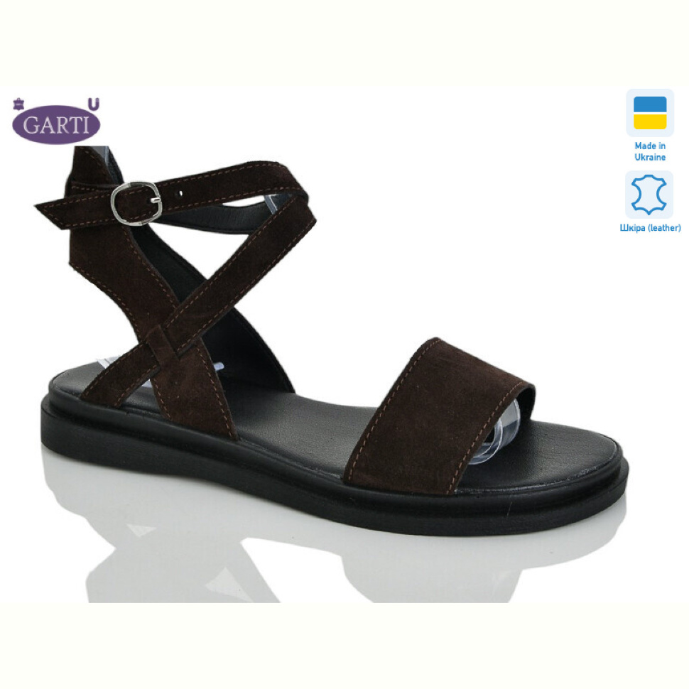 Босоножки Garti 145 корич замш