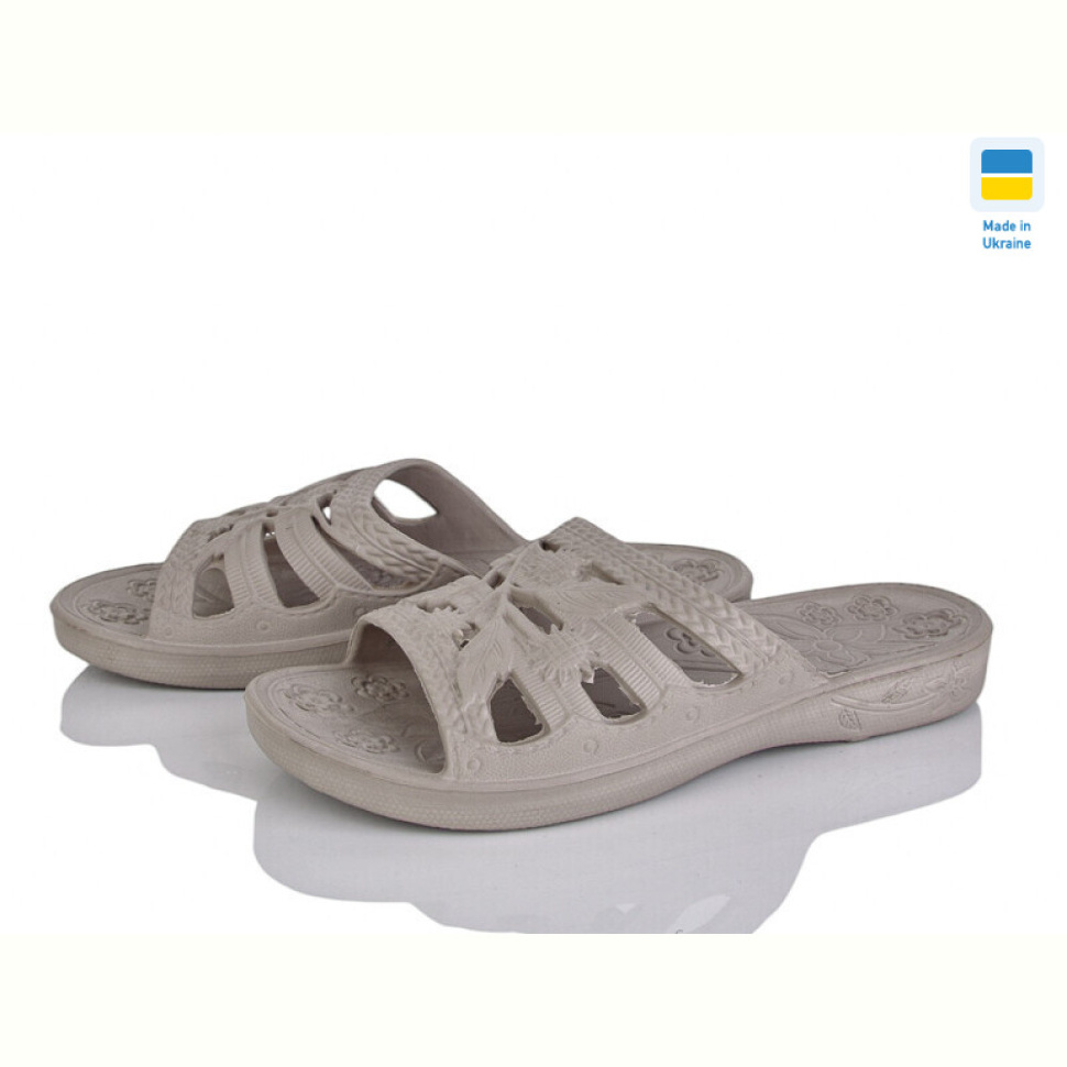 Шлепки Vladimir Крок С60 св.коричневий