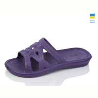 Шлепки Lot Shoes Камінчик старий т.фіолет