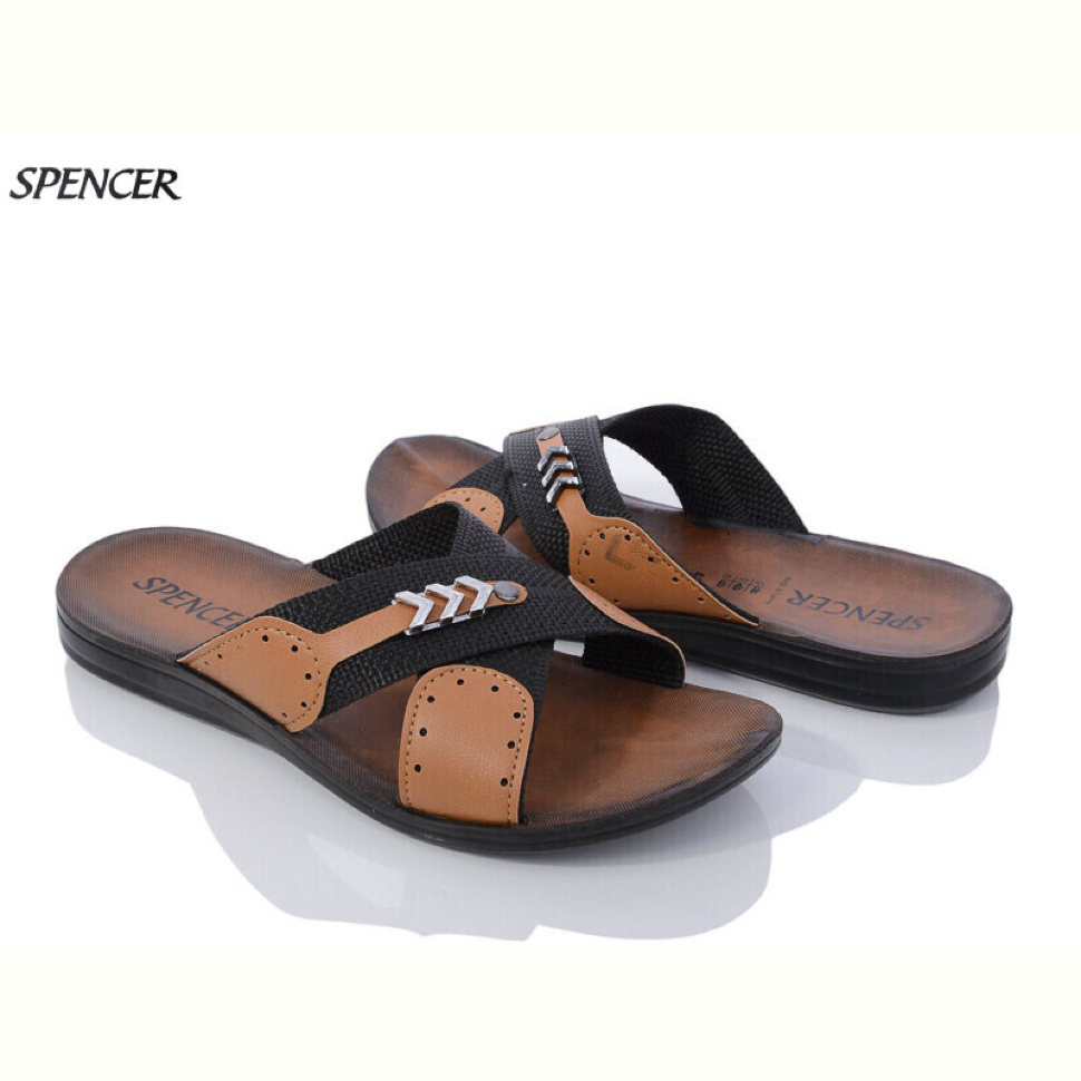 Шлепки Spencer 3666 black