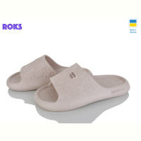 Шлепки Roks 144 бежевий
