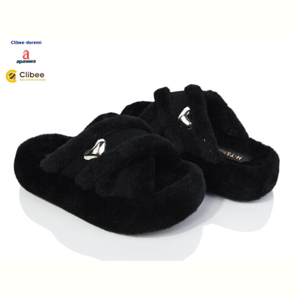 Тапки Clibee-Doremi M998 black