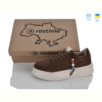 Кроссовки Restime AW026809 brown