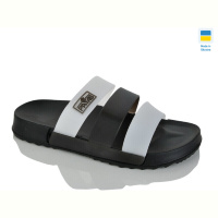 Шлепки Крок Люкс білий