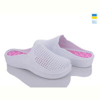 Шлепки Golden Lion Сабо Ж білий