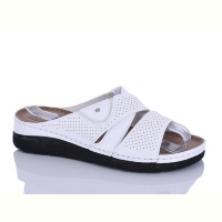 Шлепки Sali-2 203-11 білий к.