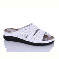 Шлепки Sali-2 203-11 білий к.