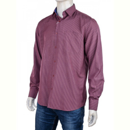 Рубашка Enrico 2464 bordo