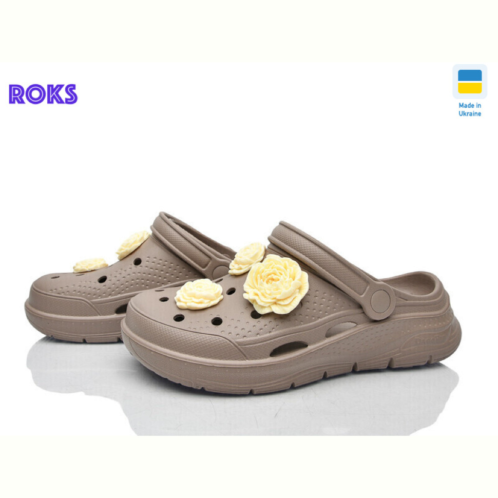 Кроксы Roks 411 капучино