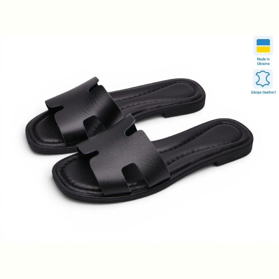 Шлепки Prime-Opt Paradize SL-3101 чорний