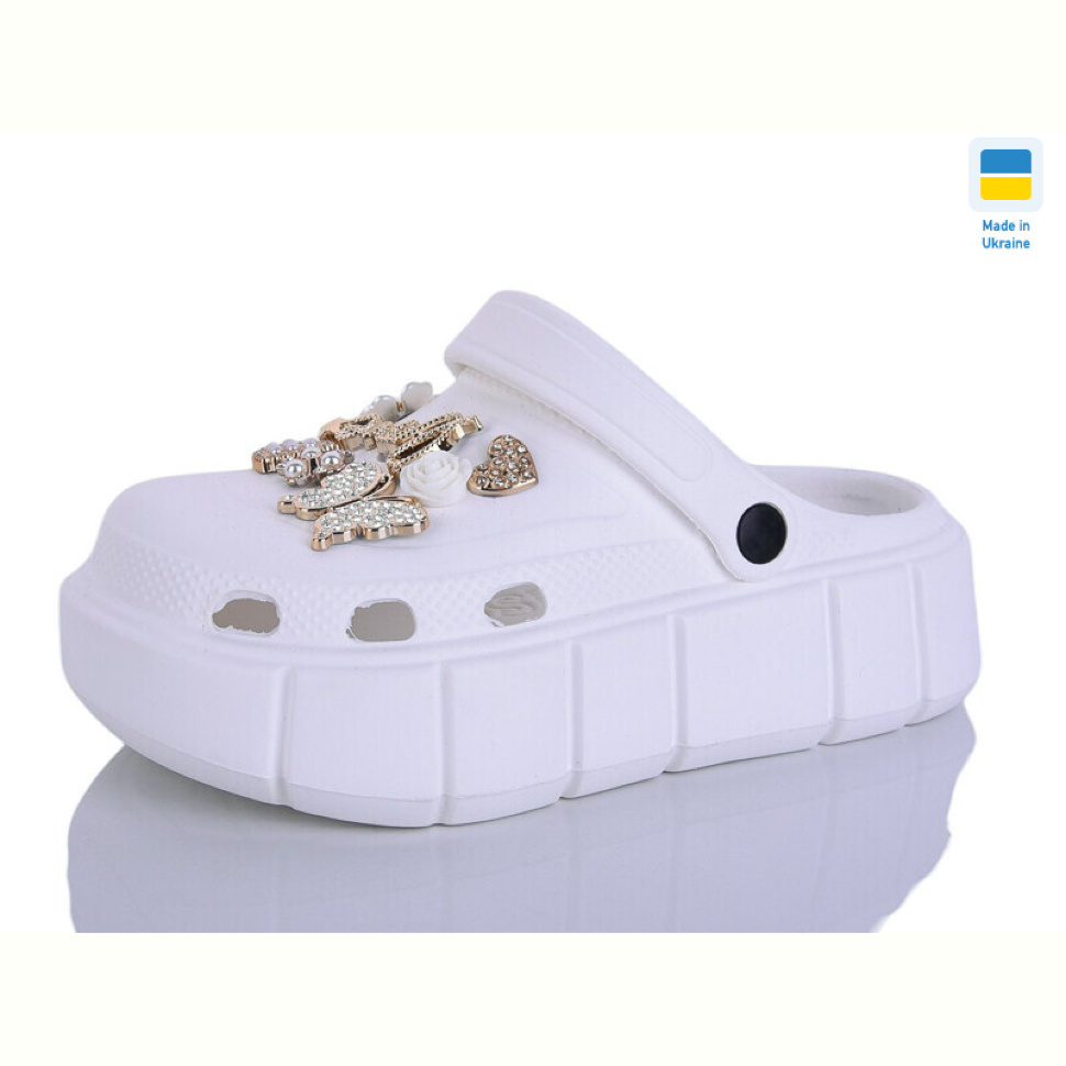 Кроксы Lot Shoes N152-2-9 білий Кроксы Lot Shoes N152-2-9 білий