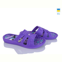 Шлепки Golden Lion Міккі фіолет