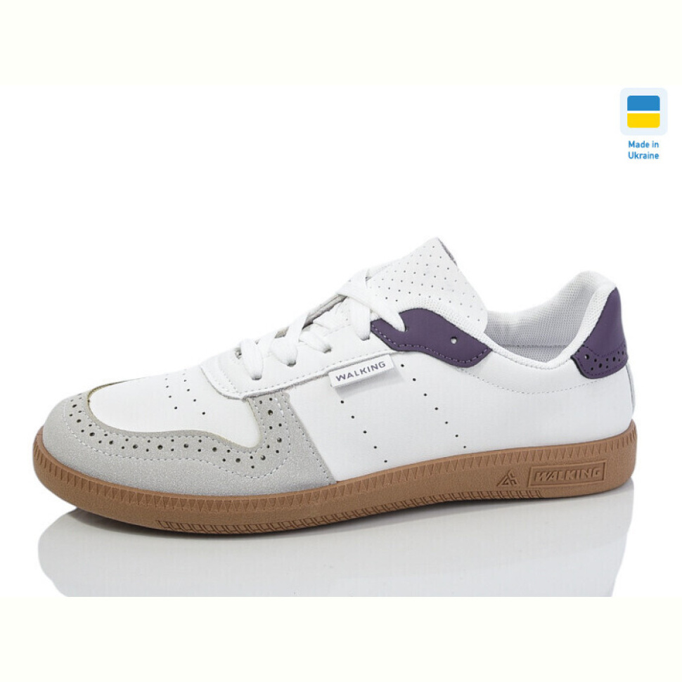 Кроссовки DeMur 720-4 білий-фіол