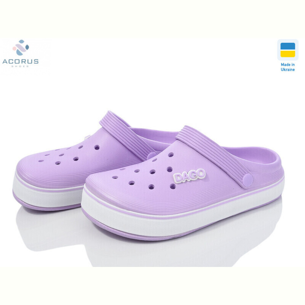 Кроксы Acorus 419 бузковий