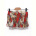 Юбка Obuvok 1816 (08596) beige-red