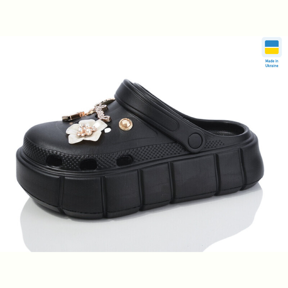 Кроксы Крок 152-2-8 чорний