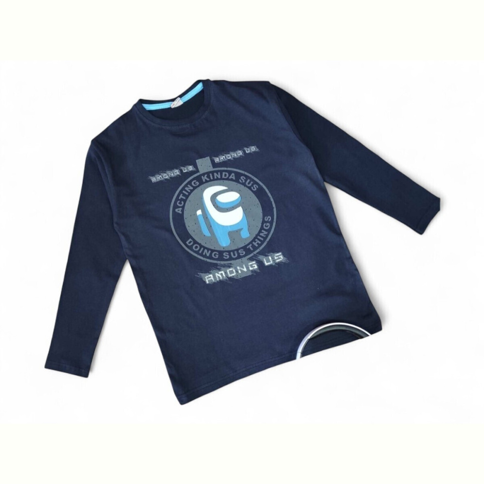 Батник Kids-modnik 4391 т.синій міньйон