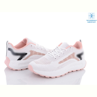 Кроссовки Violeta 143-28 white-pink