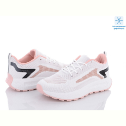 Кроссовки Violeta 143-28 white-pink