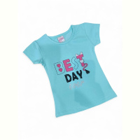 Футболка Kids-modnik 11029 бірюзовий