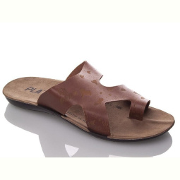 Шлепки DeMur MKamuf brown