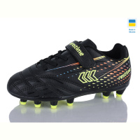 Футбольная обувь Restime DDB26713-2 black-lemon