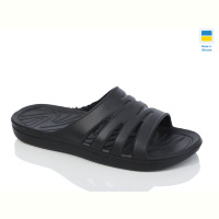 Шлепки Lot Shoes Крабік чорний