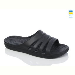 Шлепки Lot Shoes Крабік чорний
