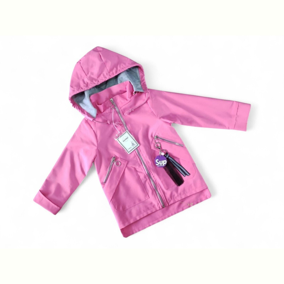 Ветровка Kids-modnik 4024 рожевий