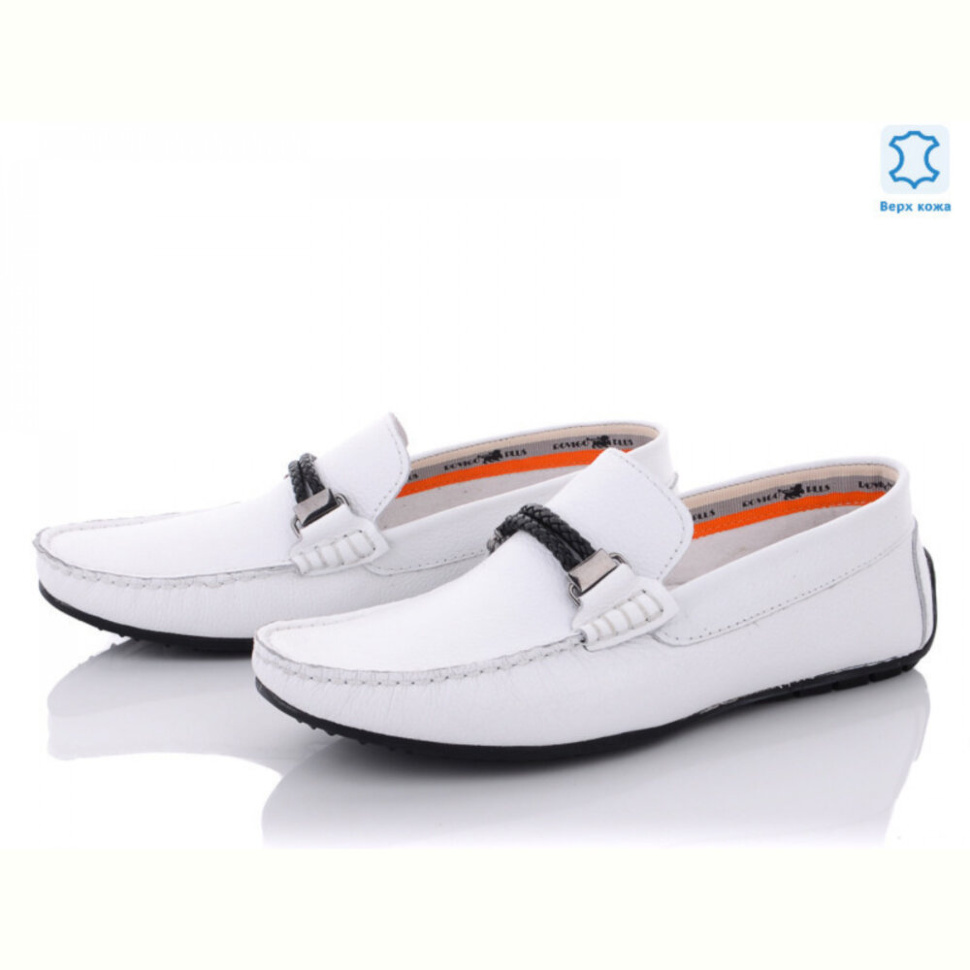 Мокасины Dan Marest 41323B beyaz-bentliy